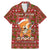 Oh For Fox Sake Christmas Family Matching Mermaid Dress and Hawaiian Shirt Xmas Holiday Patterns - Wonder Print Shop