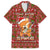 Oh For Fox Sake Christmas Family Matching Off The Shoulder Long Sleeve Dress and Hawaiian Shirt Xmas Holiday Patterns - Wonder Print Shop
