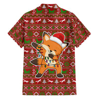 Oh For Fox Sake Christmas Family Matching Off The Shoulder Long Sleeve Dress and Hawaiian Shirt Xmas Holiday Patterns - Wonder Print Shop