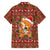 Oh For Fox Sake Christmas Family Matching Off The Shoulder Long Sleeve Dress and Hawaiian Shirt Xmas Holiday Patterns - Wonder Print Shop