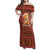 Oh For Fox Sake Christmas Family Matching Off Shoulder Maxi Dress and Hawaiian Shirt Xmas Holiday Patterns - Wonder Print Shop