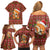 Oh For Fox Sake Christmas Family Matching Off Shoulder Short Dress and Hawaiian Shirt Xmas Holiday Patterns - Wonder Print Shop