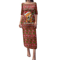 Oh For Fox Sake Christmas Family Matching Puletasi and Hawaiian Shirt Xmas Holiday Patterns - Wonder Print Shop
