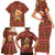 Oh For Fox Sake Christmas Family Matching Short Sleeve Bodycon Dress and Hawaiian Shirt Xmas Holiday Patterns - Wonder Print Shop