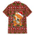 Oh For Fox Sake Christmas Family Matching Short Sleeve Bodycon Dress and Hawaiian Shirt Xmas Holiday Patterns - Wonder Print Shop