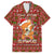 Oh For Fox Sake Christmas Family Matching Tank Maxi Dress and Hawaiian Shirt Xmas Holiday Patterns - Wonder Print Shop