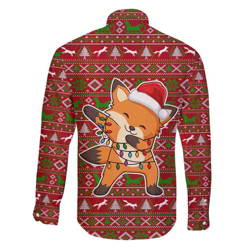 Oh For Fox Sake Christmas Family Matching Tank Maxi Dress and Hawaiian Shirt Xmas Holiday Patterns - Wonder Print Shop