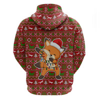 Oh For Fox Sake Christmas Hoodie Xmas Holiday Patterns - Wonder Print Shop
