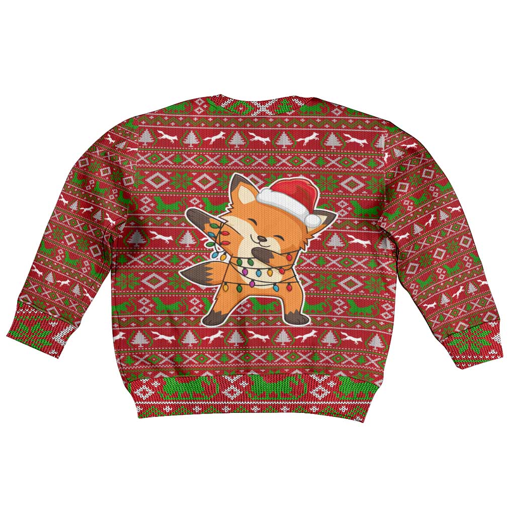 Oh For Fox Sake Christmas Kid Ugly Christmas Sweater Xmas Holiday Patterns - Wonder Print Shop