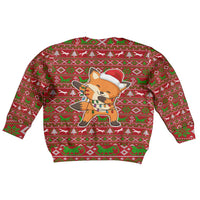 Oh For Fox Sake Christmas Kid Ugly Christmas Sweater Xmas Holiday Patterns - Wonder Print Shop