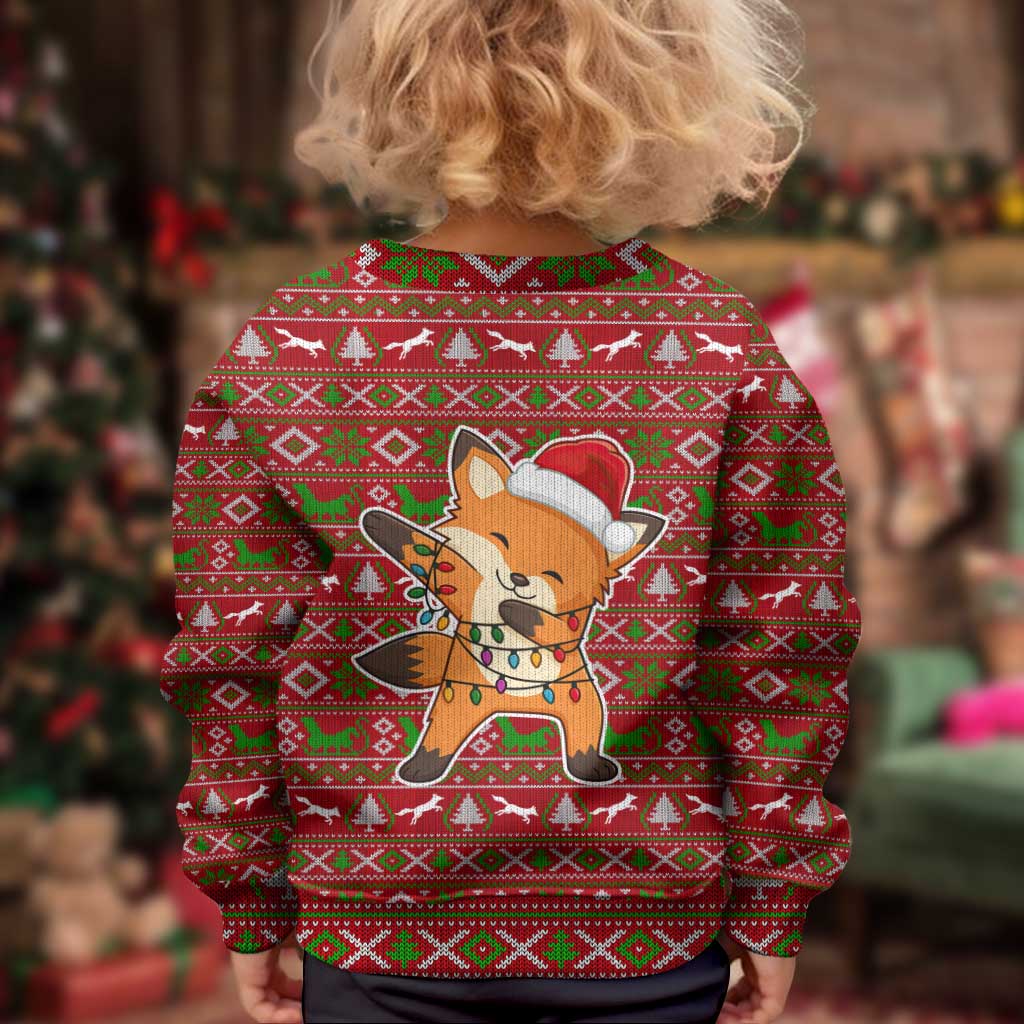 Oh For Fox Sake Christmas Kid Ugly Christmas Sweater Xmas Holiday Patterns - Wonder Print Shop