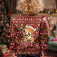 Oh For Fox Sake Christmas Kid Ugly Christmas Sweater Xmas Holiday Patterns - Wonder Print Shop