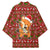 Oh For Fox Sake Christmas Kimono Xmas Holiday Patterns - Wonder Print Shop