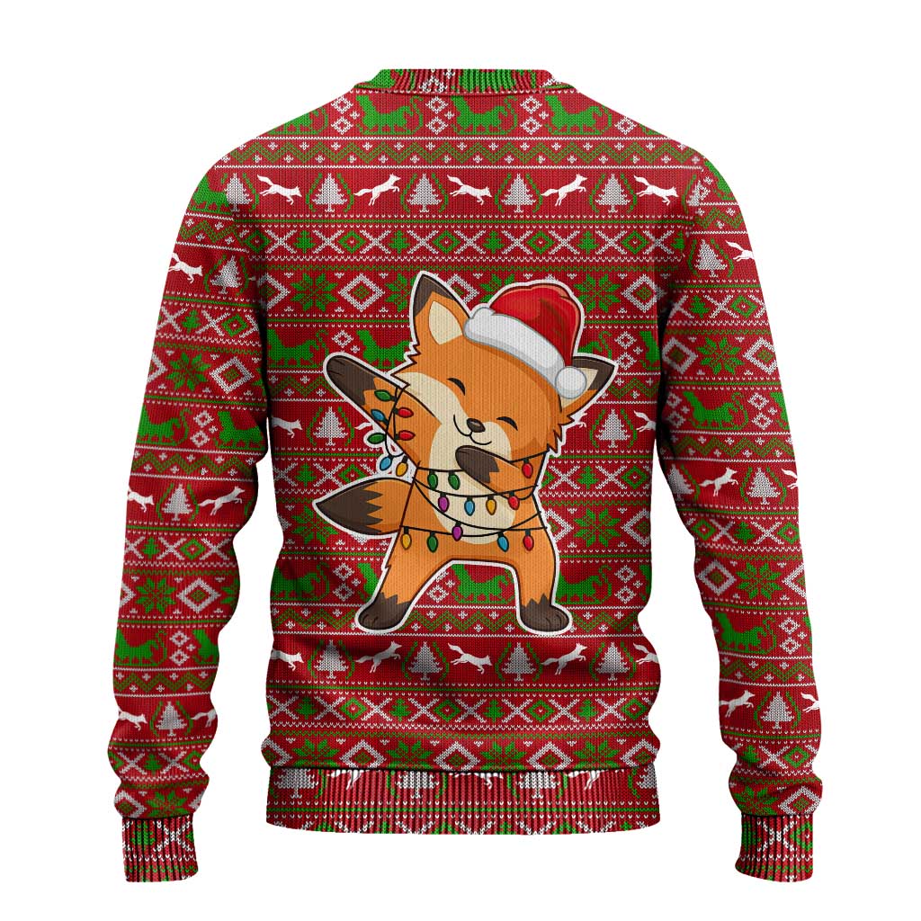 Oh For Fox Sake Christmas Ugly Christmas Sweater Xmas Holiday Patterns - Wonder Print Shop
