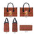 Oh For Fox Sake Christmas Leather Bag Xmas Holiday Patterns - Wonder Print Shop