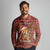 Oh For Fox Sake Christmas Long Sleeve Polo Shirt Xmas Holiday Patterns - Wonder Print Shop