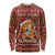 Oh For Fox Sake Christmas Long Sleeve Shirt Xmas Holiday Patterns - Wonder Print Shop