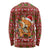 Oh For Fox Sake Christmas Long Sleeve Shirt Xmas Holiday Patterns - Wonder Print Shop