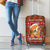 Oh For Fox Sake Christmas Luggage Cover Xmas Holiday Patterns - Wonder Print Shop