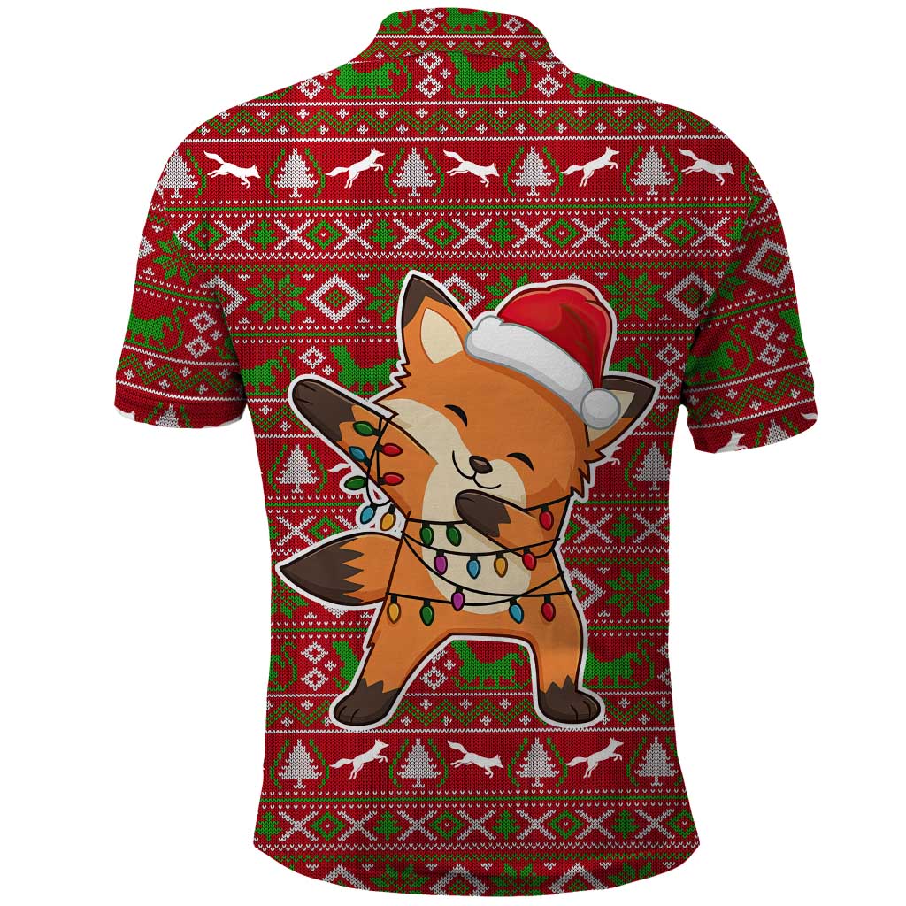 Oh For Fox Sake Christmas Polo Shirt Xmas Holiday Patterns - Wonder Print Shop