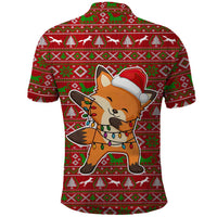 Oh For Fox Sake Christmas Polo Shirt Xmas Holiday Patterns - Wonder Print Shop