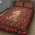 Oh For Fox Sake Christmas Quilt Bed Set Xmas Holiday Patterns - Wonder Print Shop