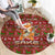 Oh For Fox Sake Christmas Round Carpet Xmas Holiday Patterns - Wonder Print Shop