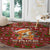 Oh For Fox Sake Christmas Round Carpet Xmas Holiday Patterns - Wonder Print Shop