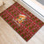 Oh For Fox Sake Christmas Rubber Doormat Xmas Holiday Patterns - Wonder Print Shop