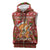 Oh For Fox Sake Christmas Sleeveless Zip Hoodie Xmas Holiday Patterns - Wonder Print Shop