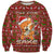 Oh For Fox Sake Christmas Sweatshirt Xmas Holiday Patterns - Wonder Print Shop