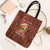 Oh For Fox Sake Christmas Tote Bag Xmas Holiday Patterns - Wonder Print Shop