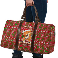 Oh For Fox Sake Christmas Travel Bag Xmas Holiday Patterns - Wonder Print Shop