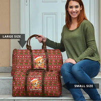 Oh For Fox Sake Christmas Travel Bag Xmas Holiday Patterns - Wonder Print Shop