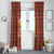 Oh For Fox Sake Christmas Window Curtain Xmas Holiday Patterns - Wonder Print Shop