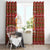 Oh For Fox Sake Christmas Window Curtain Xmas Holiday Patterns - Wonder Print Shop