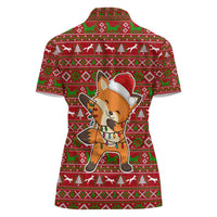 Oh For Fox Sake Christmas Women Polo Shirt Xmas Holiday Patterns - Wonder Print Shop
