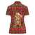 Oh For Fox Sake Christmas Women Polo Shirt Xmas Holiday Patterns - Wonder Print Shop