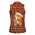Oh For Fox Sake Christmas Women Sleeveless Polo Shirt Xmas Holiday Patterns - Wonder Print Shop