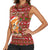 Oh For Fox Sake Christmas Women Sleeveless Polo Shirt Xmas Holiday Patterns - Wonder Print Shop