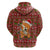 Oh For Fox Sake Christmas Zip Hoodie Xmas Holiday Patterns - Wonder Print Shop