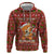 Oh For Fox Sake Christmas Zip Hoodie Xmas Holiday Patterns - Wonder Print Shop