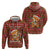 Oh For Fox Sake Christmas Zip Hoodie Xmas Holiday Patterns - Wonder Print Shop