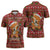 Oh For Fox Sake Christmas Zipper Polo Shirt Xmas Holiday Patterns - Wonder Print Shop