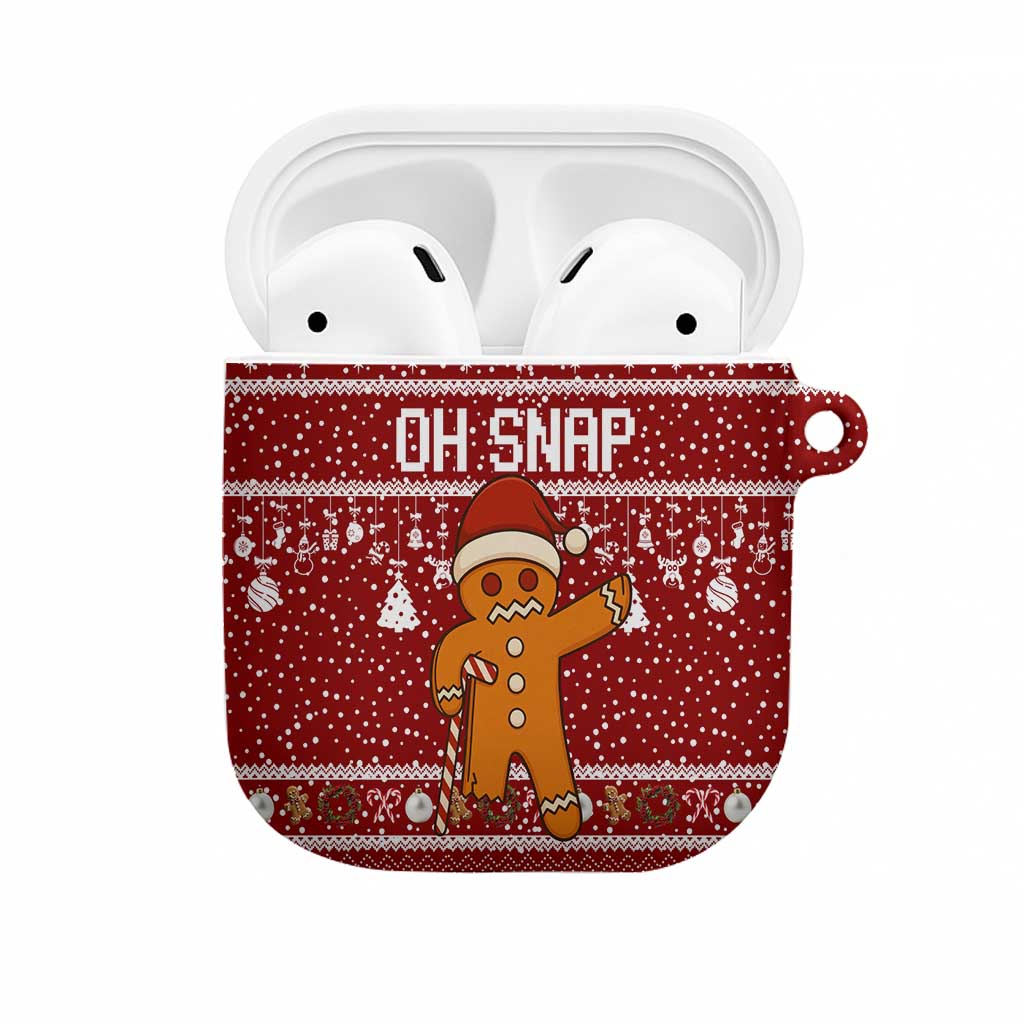 Oh Snap Christmas AirPods Case Xmas Holiday Patterns - Wonder Print Shop