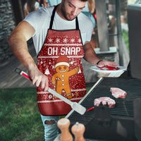 Oh Snap Christmas Apron Xmas Holiday Patterns - Wonder Print Shop