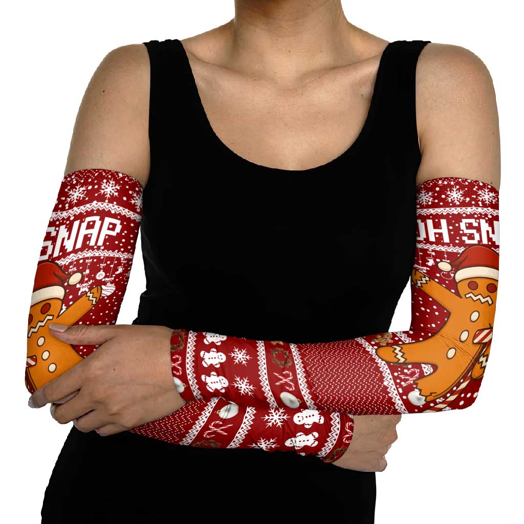 Oh Snap Christmas Arm Sleeves Xmas Holiday Patterns - Wonder Print Shop