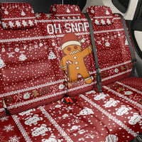 Oh Snap Christmas Back Car Seat Cover Xmas Holiday Patterns - Wonder Print Shop