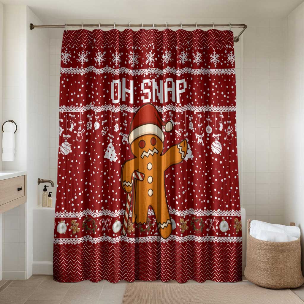 Oh Snap Christmas Bathroom Set Xmas Holiday Patterns - Wonder Print Shop