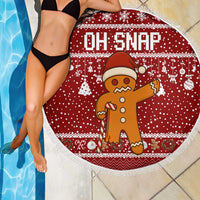 Oh Snap Christmas Beach Blanket Xmas Holiday Patterns - Wonder Print Shop